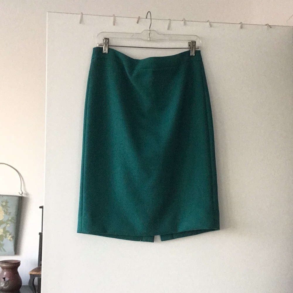 J Crew #2 wool pencil skirt